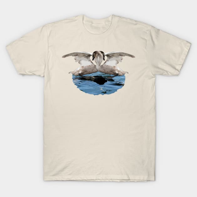 Swan T-Shirt by mmuzanic